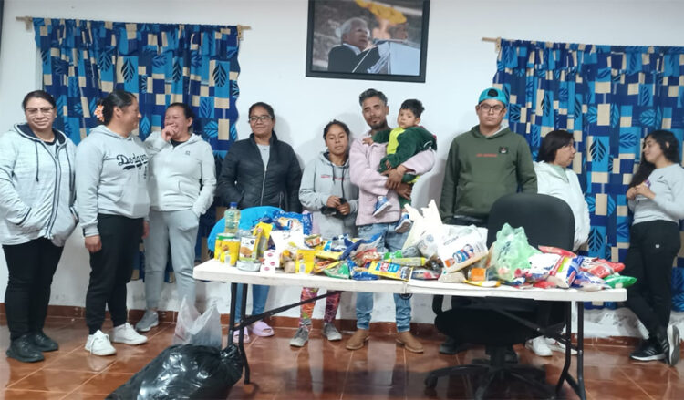 En Amozoc realizan colecta de víveres