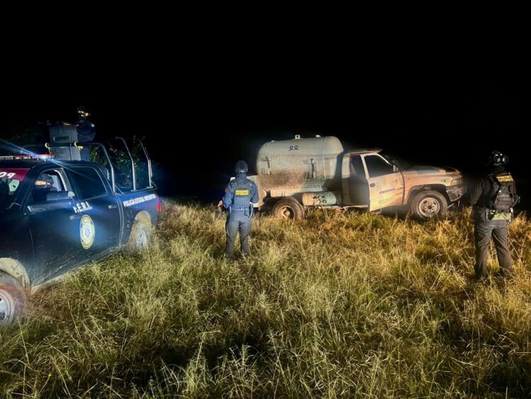 Asegura SSP dos vehículos relacionados con el robo de hidrocarburo