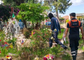 Gobierno de San Pedro Cholula implementa operativo conjunto por Día de Muertos