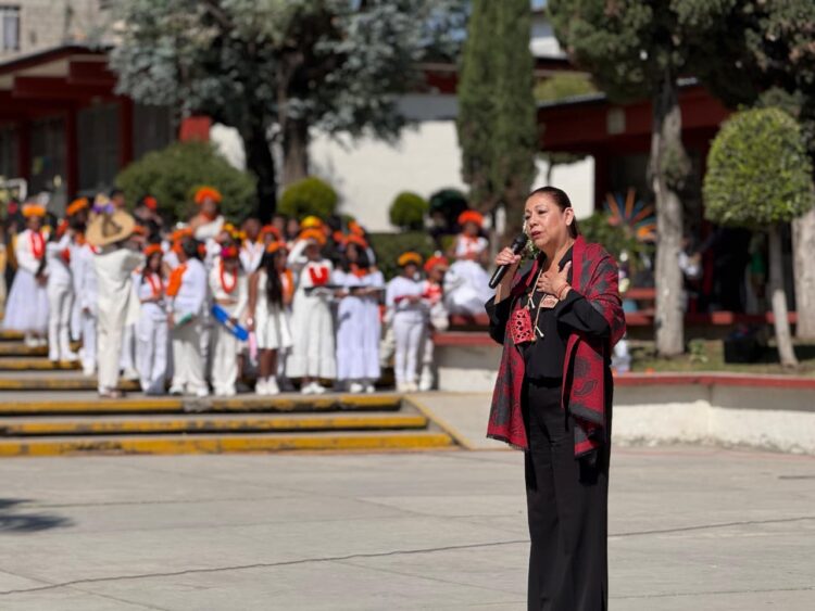 La Secretaría de Bienestar fortalece valores y tradiciones en la comunidad escolar