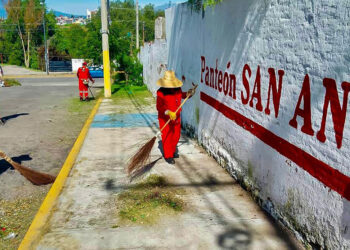 Refuerza Gobierno de la Ciudad acciones de limpieza durante la temporada de Muertos