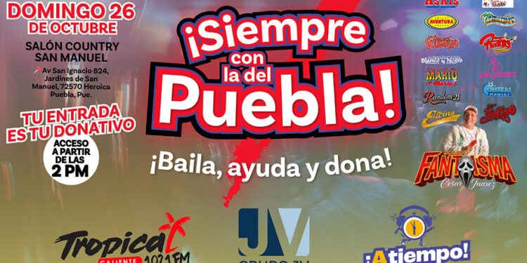 Todo listo para el Baile con Causa en beneficio de la Sierra de Puebla