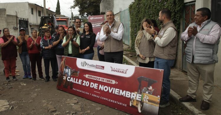 Arranca Pepe Chedraui trabajos de pavimentación en la colonia San José Los Cerritos