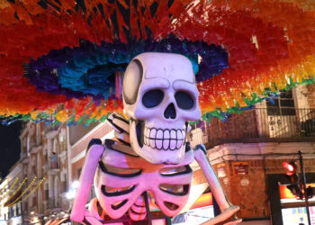 Juventudes poblanas vivieron la rodada y carrera “Camino hacia el Mictlán”