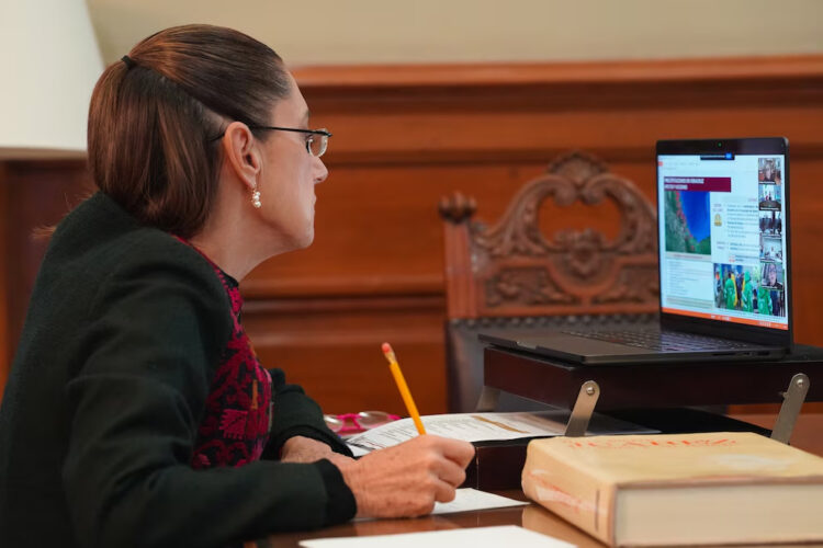 Claudia Sheinbaum mantiene atención y comunicación con Estados afectados por lluvias