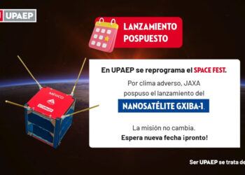 JAXA pospone lanzamiento del Gxiba-1 de UPAEP