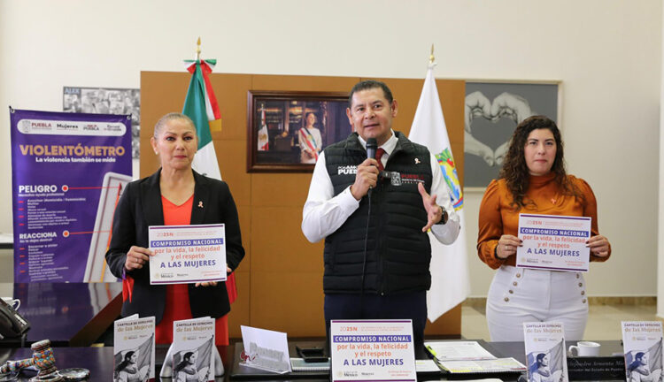 Gobierno de Puebla se suma al Compromiso Nacional para Defender a las Mujeres con Perspectiva de Paz y Confianza