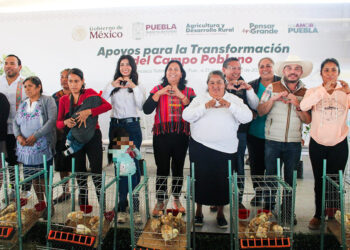 Gobierno del Estado impulsa transformación del campo en San Francisco Totimehuacan