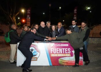 Inaugura Gobierno de la Ciudad revitalización de las fuentes del Parque Paseo de San Francisco