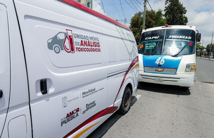 Garantiza SMT seguridad vial con pruebas toxicológicas a operadores del transporte público