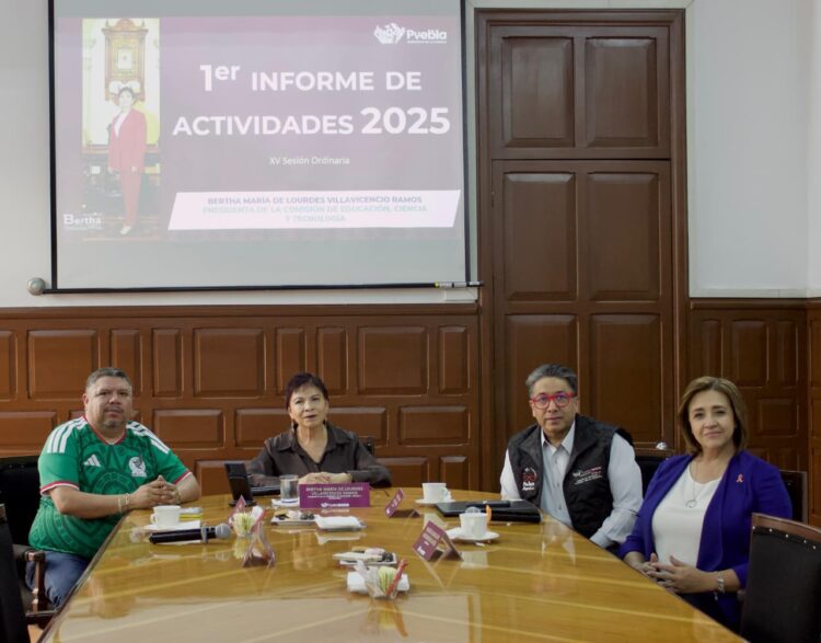 Presenta regidora Bertha Villavicencio reporte anual de actividades