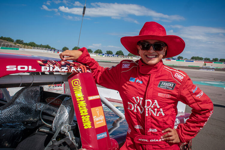 Sol Díaz, cierra en casa su temporada debut en Trucks México Series