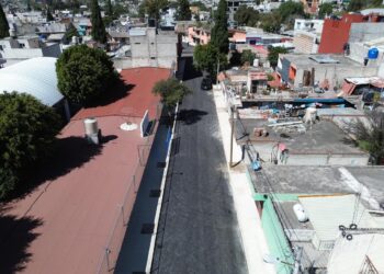 Supervisa Gobierno de la Ciudad conclusión de obra en la colonia San José Los Cerritos