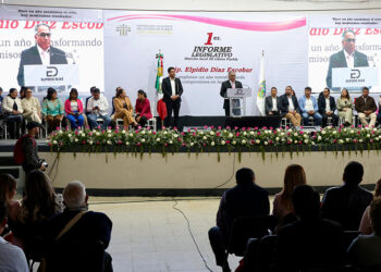 Rinde diputado Elpidio Díaz su Primer Informe Legislativo