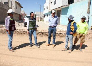 Avanza Gobierno de la Ciudad con trabajos de rehabilitación vial en la colonia Santa Margarita