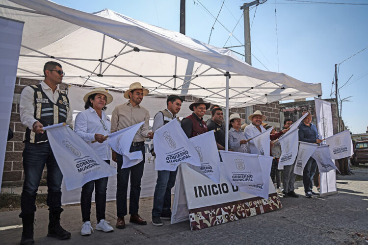 Omar Muñoz inicia importante obra de ampliación de red de drenaje en Sanctorum