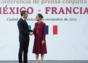 Declaración conjunta de Claudia Sheinbaum y su homólogo Emmanuel Macron