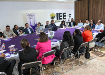 En pro del fortalecimiento de la democracia y el federalismo, IEE recibe a autoridades electorales regionales