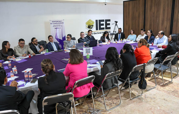 En pro del fortalecimiento de la democracia y el federalismo, IEE recibe a autoridades electorales regionales
