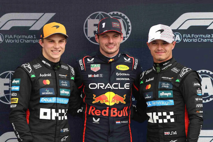 Todo listo para que de inicio la batalla final entre Norris-Piasttri y Verstappen
