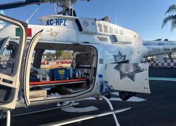 Con Traslado Aéreo, Gobierno de Puebla Garantiza Atención Especializada a Joven Lesionado 