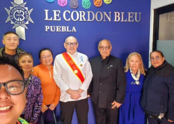 Puente culinario de Le Cordon Bleu de la Anáhuac Puebla y China en el marco del International Youth Chef Jamboree 2025