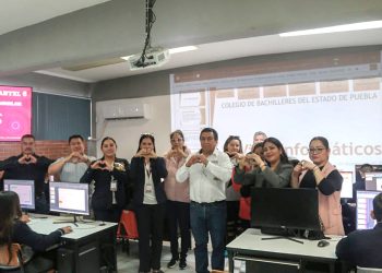 COBAEP dignifica espacios mediante Obra Comunitaria