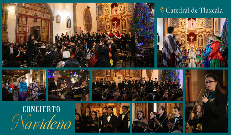 Con cierre espectacular en Puebla y Tlaxcala, culmina la gira de conciertos navideños de la UDLAP
