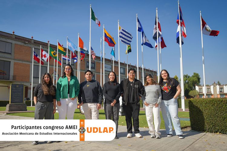 Comunidad UDLAP participó en el Congreso de la Asociación Mexicana de Estudios Internacionales