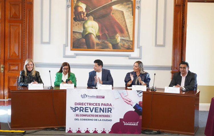 Presenta Gobierno de la Ciudad directrices para Prevenir el Conflicto de Interés en el Ayuntamiento de Puebla