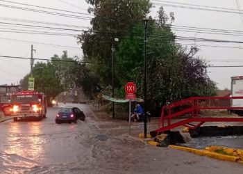 Tras intensa lluvia SSCyPC de Cuautlancingo implementa “Operativo Acuario”