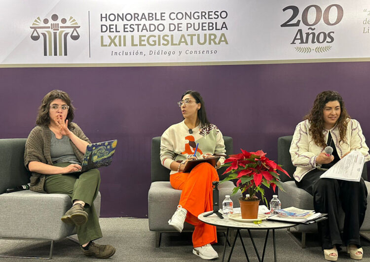 Diputada del PVEM llama a reforzar coordinación institucional para combatir la trata de personas en Puebla