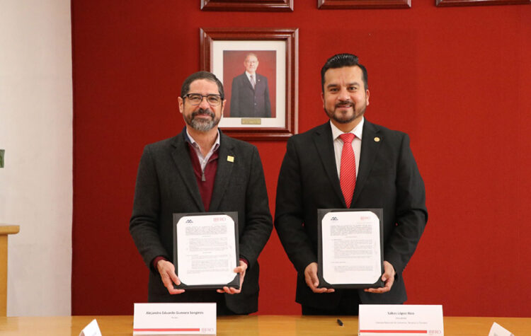 En beneficio de la comunidad: IBERO Puebla y CANACO SERVYTUR San Martín Texmelucan firman convenio