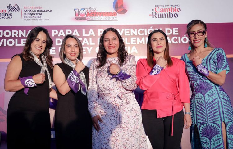 Impulsa San Andrés Cholula la prevención de la violencia digital con participación de Olimpia Coral Melo