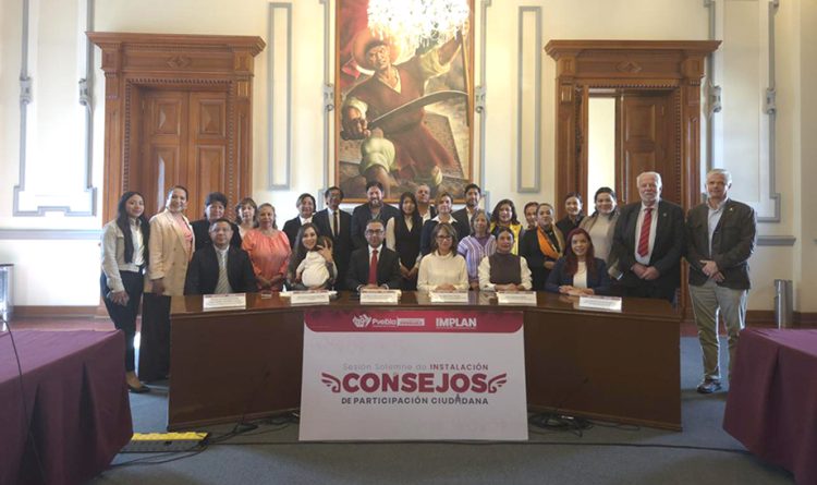 Instalan Consejo de Participación Ciudadana de Seguridad Pública en el Municipio de Puebla
