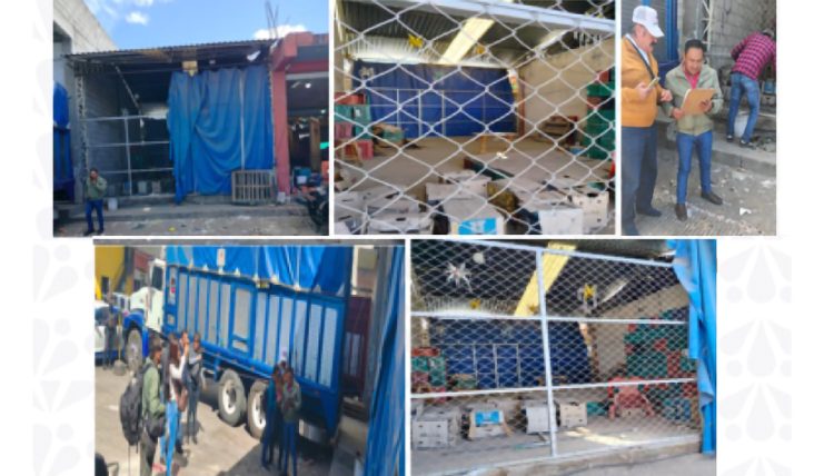 Restituye la FGE inmueble en la Central de Abasto de Huixcolotla que fue despojado a su propietario