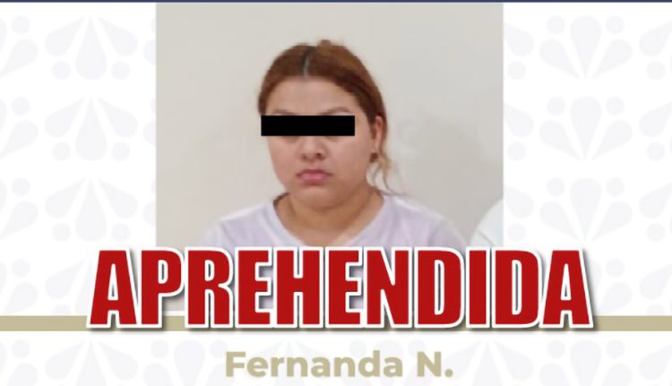 Aprehendió la FGE a mujer buscada por autoridades de Tabasco
