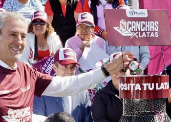 Arranca Pepe Chedraui la campaña Canchas x Latas en la Rivera Anaya