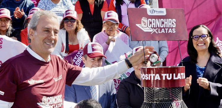 Arranca Pepe Chedraui la campaña Canchas x Latas en la Rivera Anaya