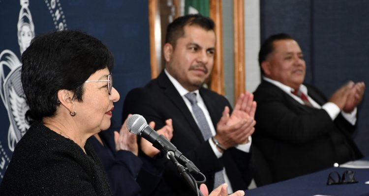 La Rectora de la BUAP presidió el informe de labores del director de la Preparatoria Gral. Lázaro Cárdenas del Río