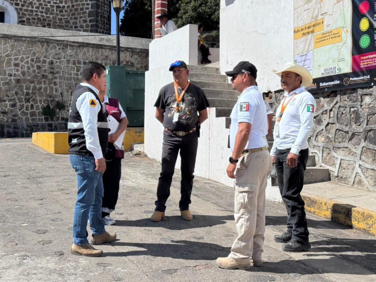 Refuerza gobierno estatal acciones preventivas en rutas de evacuación del Volcán Popocatépetl
