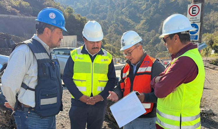Supervisa SICT Puebla verificación de terminación parcial en obras del Túnel Falso del Corte XV