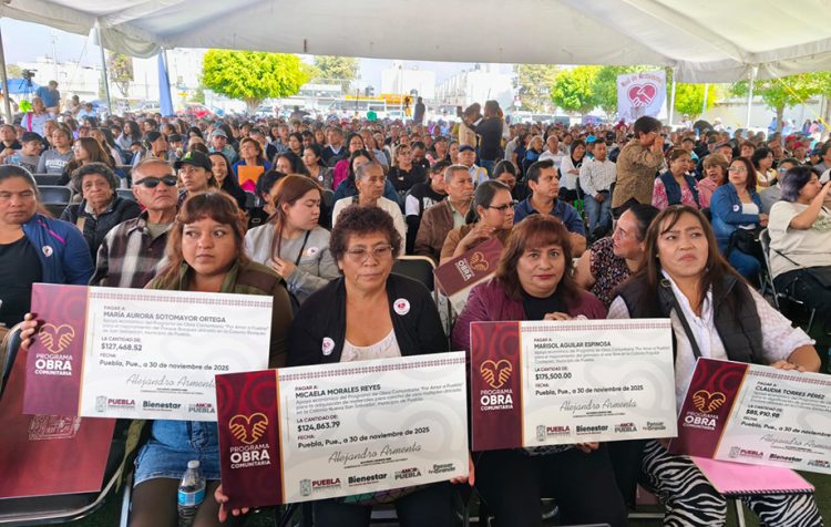 Urbanización y agua potable llegan a las comunidades con obra comunitaria