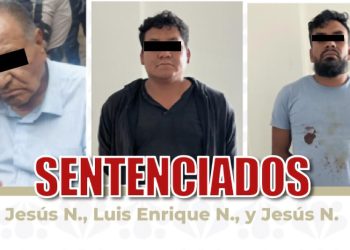50 años de prisión contra tres personas por el secuestro de una joven