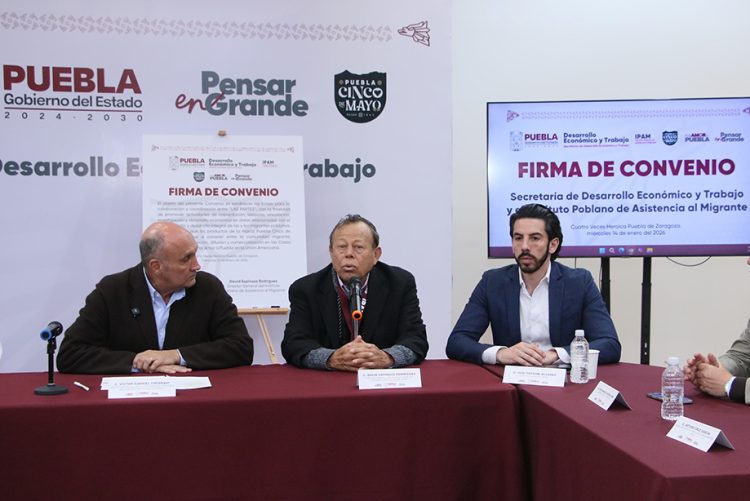 Armenta impulsa economía de migrantes y marca Puebla Cinco de Mayo