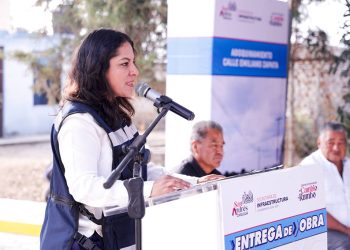 Transforma Lupita Cuautle calle Emiliano Zapata en vialidad segura y funcional