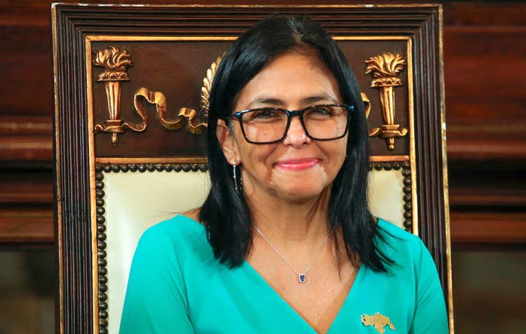 Delcy Rodríguez ordena arrestar a todo aquel que apoye a EU