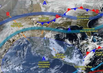 Seguirán las bajas temperaturas en territorio nacional por Frente Frío 32