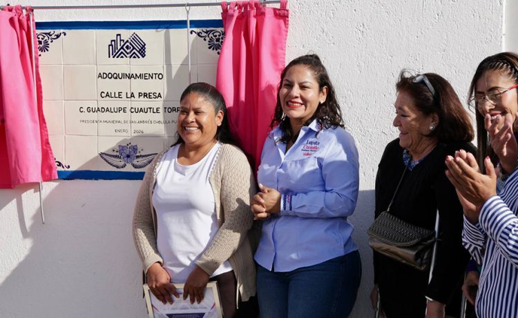 Fortalece Lupita Cuautle la calidad de vida y la inclusión social en San Bernardino Tlaxcalancingo
