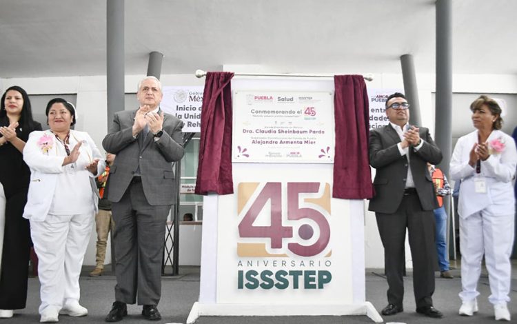ISSSTEP conmemora 45 años con basificación histórica y fortalecimiento hospitalario